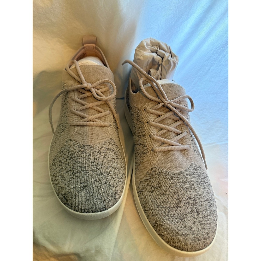 FitFlop F-Sporty Uberknit Sneakers Metallic Mink Weave Womens 12 - Picture 3 of 8